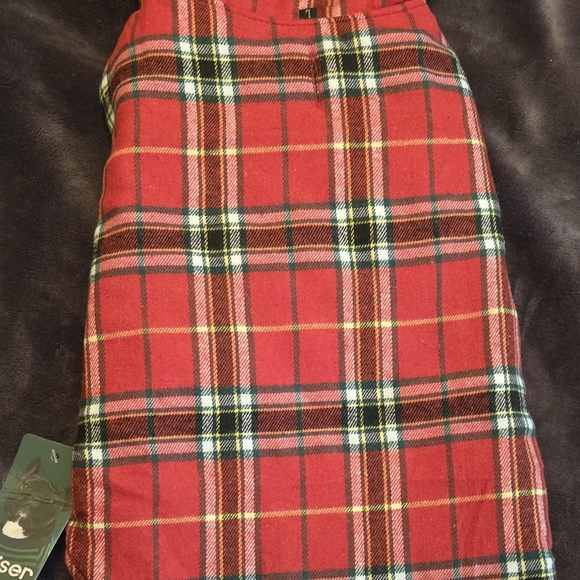 KUOSER Reversible Black and Plaid Dog Jacket #447 - Picture 7 of 10